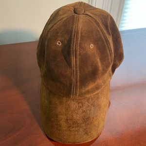 Men Suede Polo Ralph Lauren baseball cap